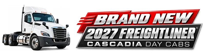 Brand new 2027 Freightliner Cascadia Day Cabs
