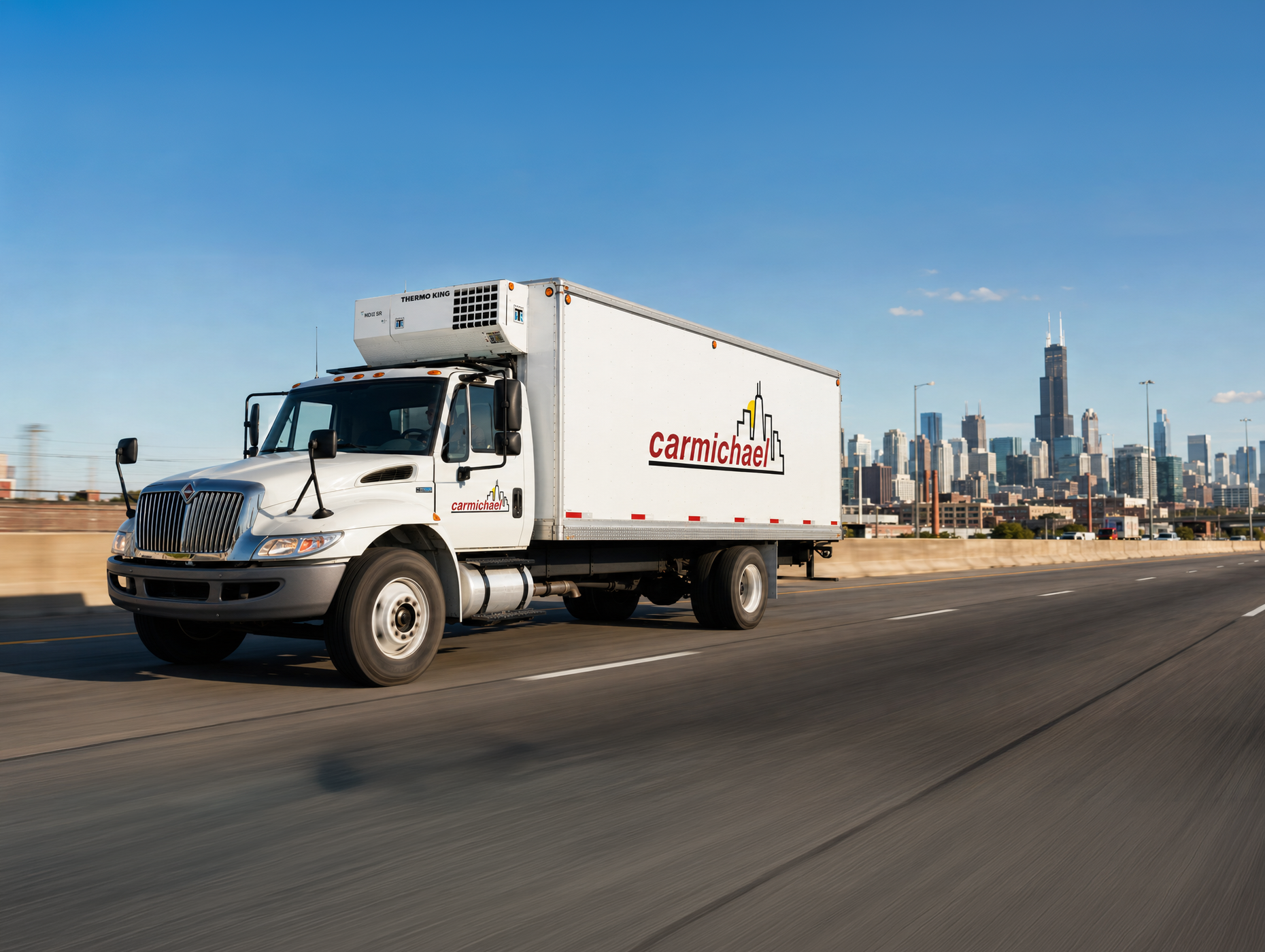Refrigerated Truck for Food Distribution