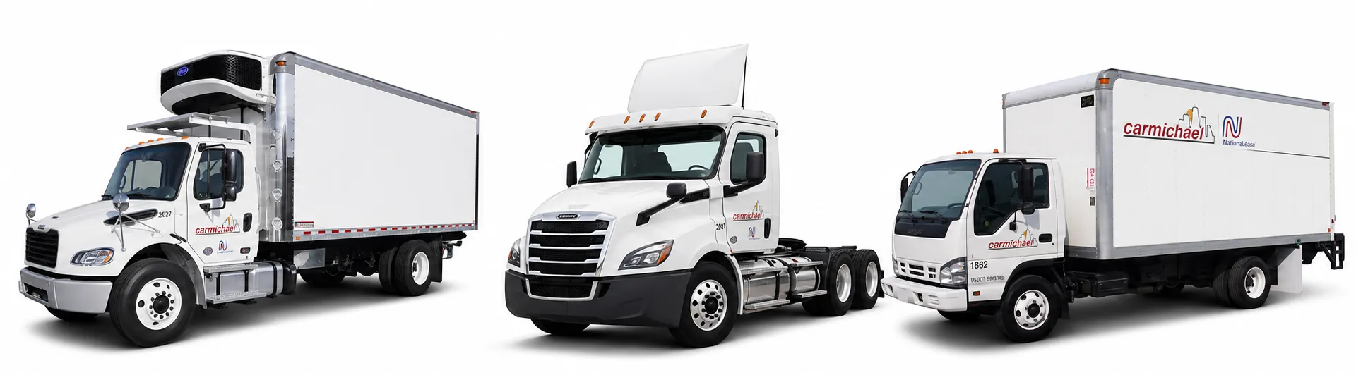 Leased Carmichael Trucks